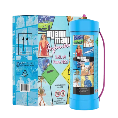 Miami Magic Infusions 2048g / 3.3L N2O Cannister