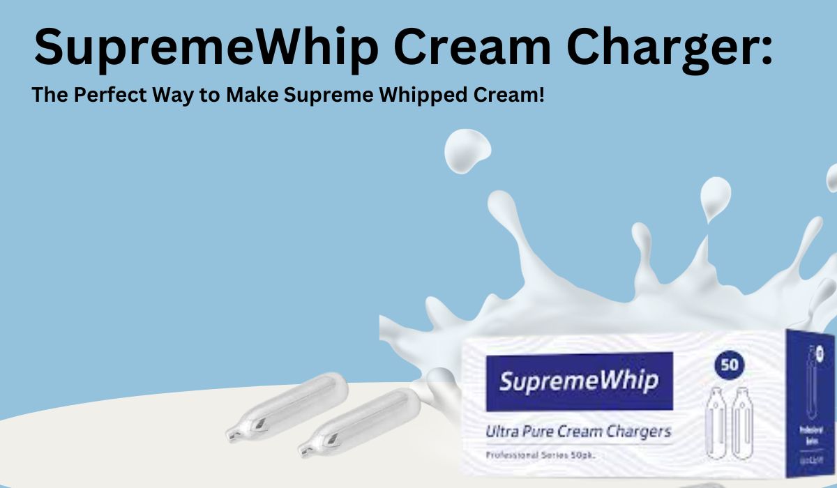 SupremeWhip Cream Charger: