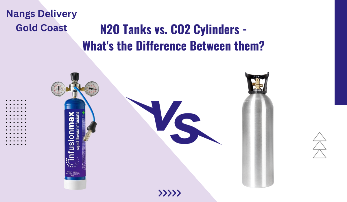 N2O Tanks vs. CO2 Cylinders - What's the Difference Between them