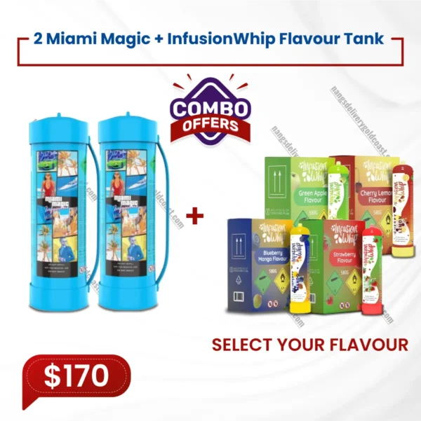 2 Miami Magic Infusionwhip Flavour Tank