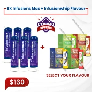 6X Infusions Max + Infusionwhip Flavour