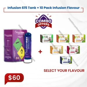 Infusion 615 Tank + 10 Pack Infusion Flavour