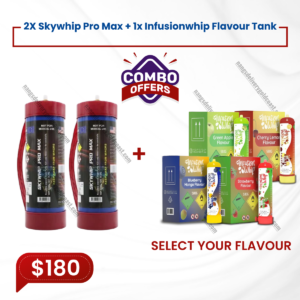 Skywhip Pro Max and Infusionwhip Flavour