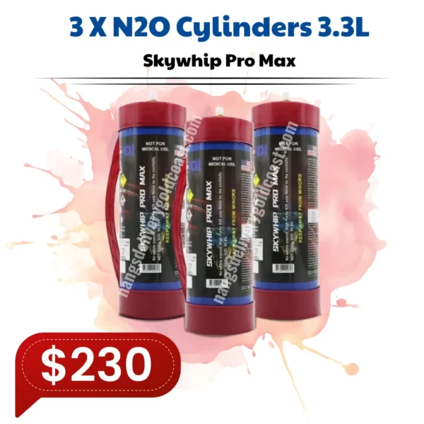 3 x Tank Skywhip Pro Max